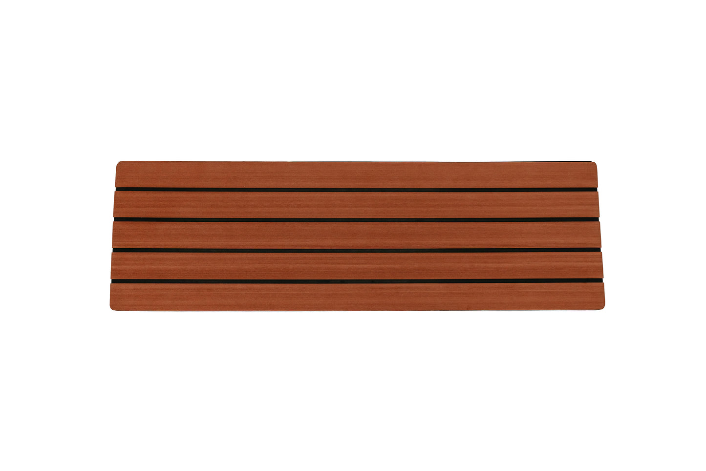 Redwood/Black Deck Stair Treads