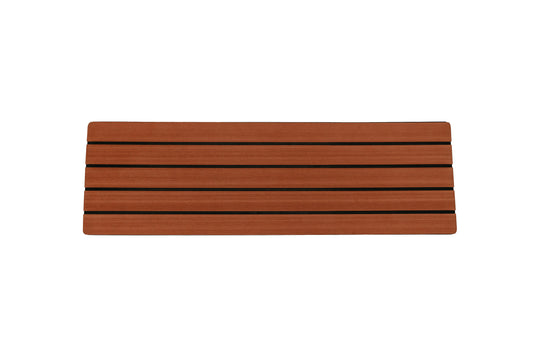 Redwood/Black Deck Stair Treads